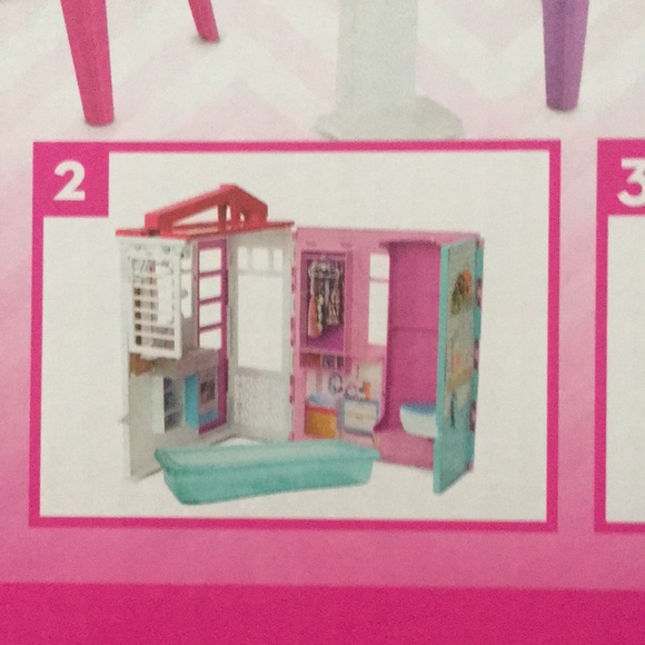 NIB Fully Furnished Barbie House,furniture & Accessories! - Picture 10 of 15